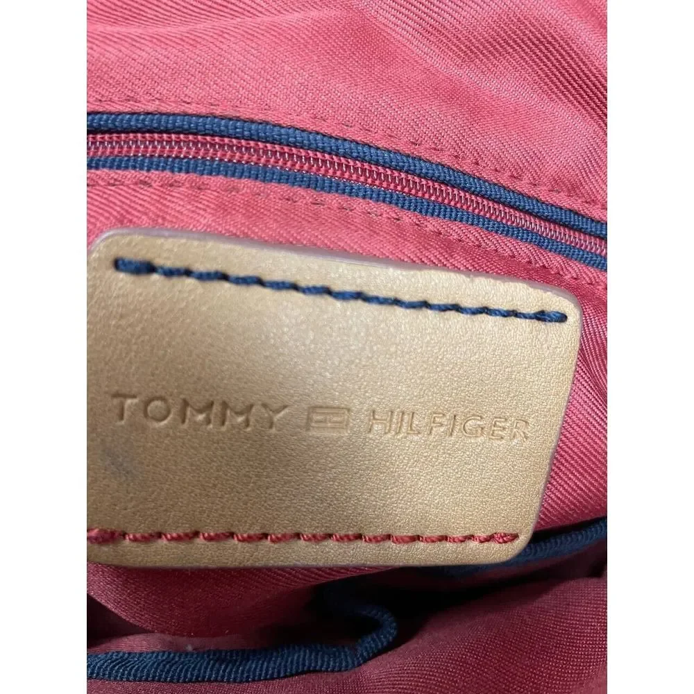 Tommy Hilfiger Black Pebbled Leather‎ Handbag